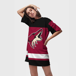 Платье-футболка 3D Arizona Coyotes - фото 2