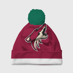 Шапка 3D c помпоном Arizona Coyotes