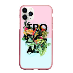 Чехол для iPhone 11 Pro Max матовый Tropical