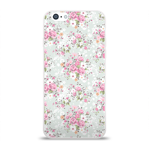 Чехол для iPhone 6/6S глянцевый Flower pattern Фото 01 Чехол для iPhone 6/6S глянцевый Flower pattern Фото 01