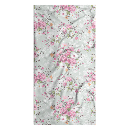 Бандана-труба 3D Flower pattern Фото 01 Бандана-труба 3D Flower pattern Фото 01