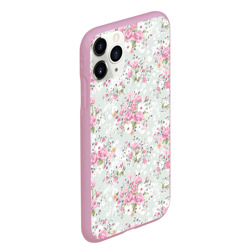 Чехол для iPhone 11 Pro Max матовый Flower pattern - фото 2