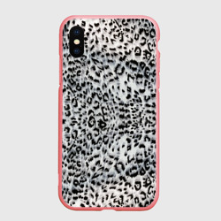Чехол для iPhone XS Max матовый White Jaguar