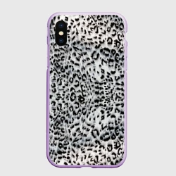 Чехол для iPhone XS Max матовый White Jaguar