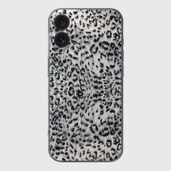 Чехол для iPhone 16 силиконовый с защитой камеры White Jaguar