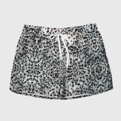 Женские шорты 3D White Jaguar