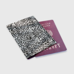 Обложка для паспорта матовая кожа White Jaguar - фото 2