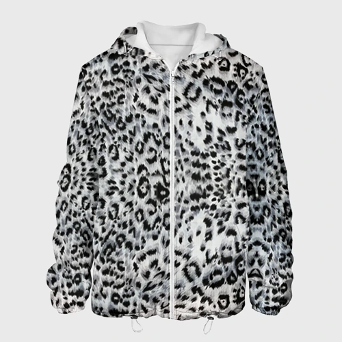 Мужская куртка 3D White Jaguar