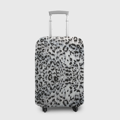 Чехол для чемодана с принтом White Jaguar, вид спереди №1
