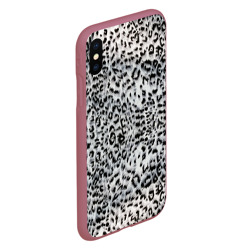 Чехол для iPhone XS Max матовый White Jaguar - фото 2