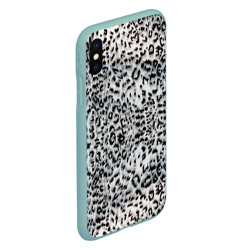 Чехол для iPhone XS Max матовый White Jaguar - фото 2