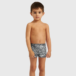 Детские купальные плавки 3D White Jaguar - фото 2