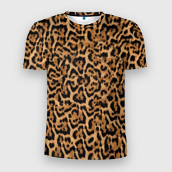 Мужская футболка 3D Slim Jaguar