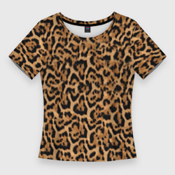 Женская футболка 3D Slim Jaguar