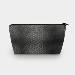 Косметичка 3D Черная кожа