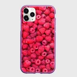 Чехол для iPhone 11 Pro матовый Малинки