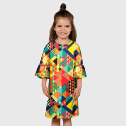 Детское платье 3D Геометрия - фото 2