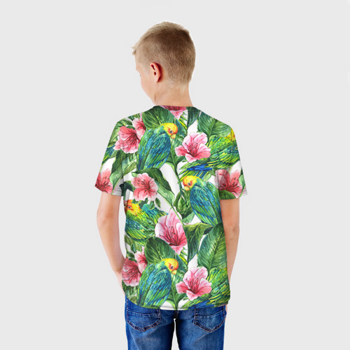 Детская футболка 3D Джунгли, цвет 3D печать - фото 4
