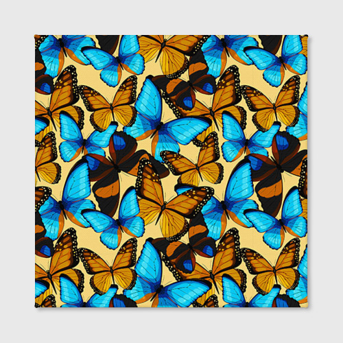 Холст квадратный Бабочки - фото 2