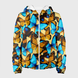 Женская куртка 3D Бабочки