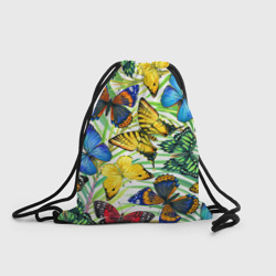 Рюкзак-мешок 3D Бабочки 2