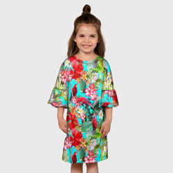 Детское платье 3D Тропический мир - фото 2