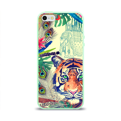 Чехол для Apple iPhone 5/5S силиконовый глянцевый Индия Фото 01 Чехол для Apple iPhone 5/5S силиконовый глянцевый Индия Фото 01