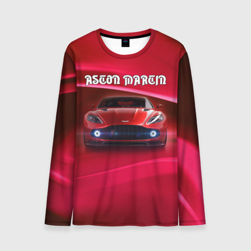 Мужской лонгслив 3D Aston Martin