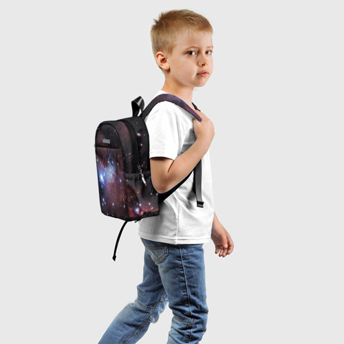 Детский рюкзак 3D с принтом Созвездие, вид сзади #1