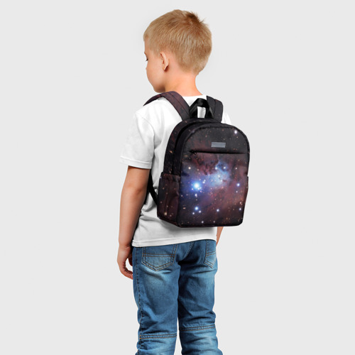 Детский рюкзак 3D с принтом Созвездие, фото на моделе #1