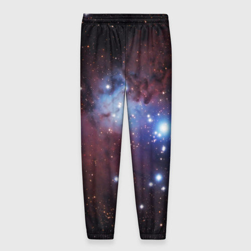 Мужские брюки 3D с принтом Созвездие, вид сзади #1