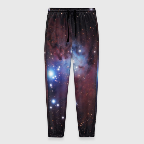 Мужские брюки 3D с принтом Созвездие, вид спереди #2