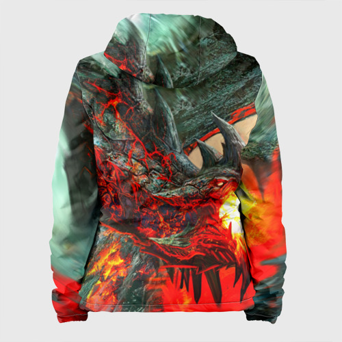 Женская куртка 3D Дракон, цвет черный - фото 2