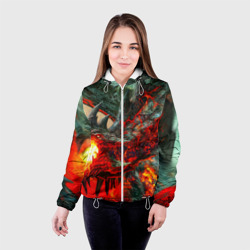 Женская куртка 3D Дракон - фото 2