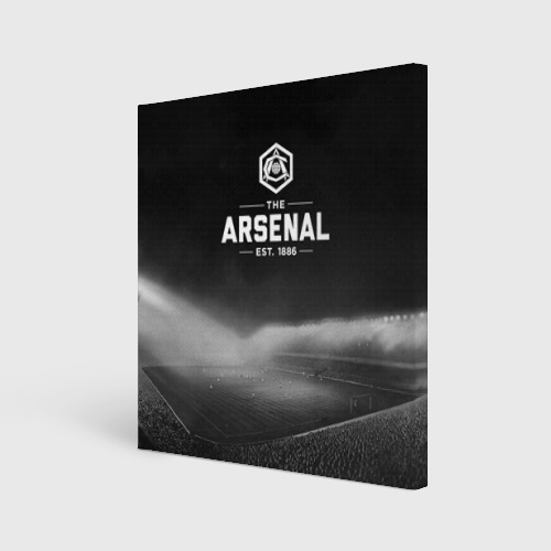 Холст квадратный Arsenal FC, цвет 3D печать