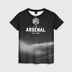 Женская футболка 3D Arsenal FC