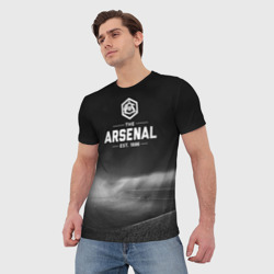 Мужская футболка 3D Arsenal FC - фото 2