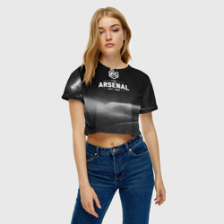 Женская футболка Crop-top 3D Arsenal FC - фото 2