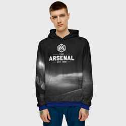 Мужская толстовка 3D Arsenal FC - фото 2