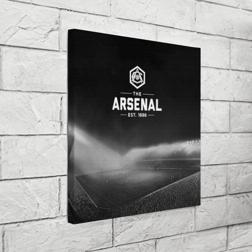 Холст квадратный Arsenal FC, цвет 3D печать - фото 3