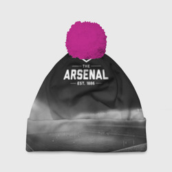 Шапка 3D c помпоном Arsenal FC