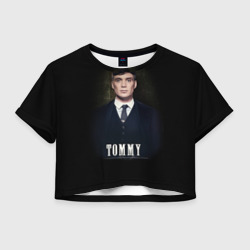 Женская футболка Crop-top 3D Peaky Blinders 2