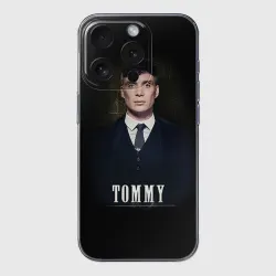 Чехол для iPhone 15 Pro Max силиконовый с защитой камеры Peaky Blinders 2