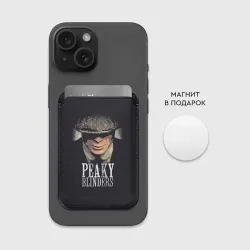 Картхолдер Magsafe магнитный Peaky Blinders - Томас Шелби - фото 2