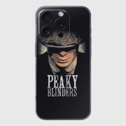 Чехол для iPhone 16 Pro Max силиконовый с защитой камеры Peaky Blinders - Томас Шелби
