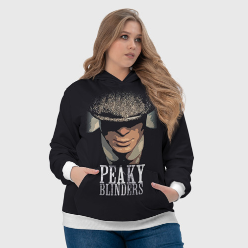 Женская толстовка 3D Peaky Blinders - Томас Шелби, цвет 3D печать - фото 6