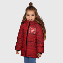 Зимняя куртка для девочек 3D Arsenal - фото 2