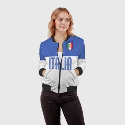 Женский бомбер 3D Сборная Италии по футболу - фото 2