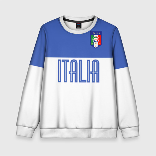 Детский свитшот 3D Сборная Италии по футболу, цвет 3D печать