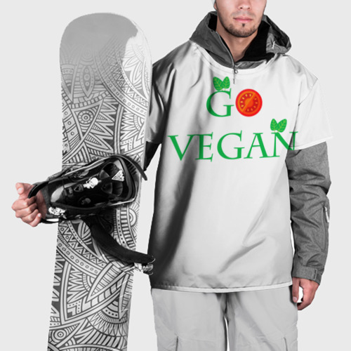 Накидка на куртку 3D Vegan, цвет 3D печать